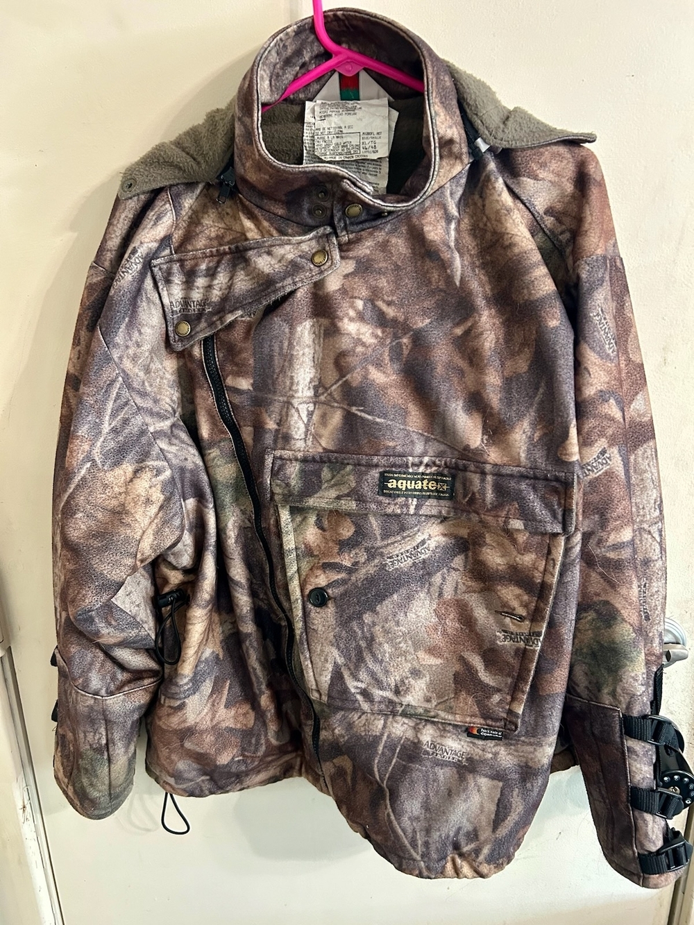 Sportchief Aquatex Men's Camo Waterproof Jacket - Used Size XL Vintage